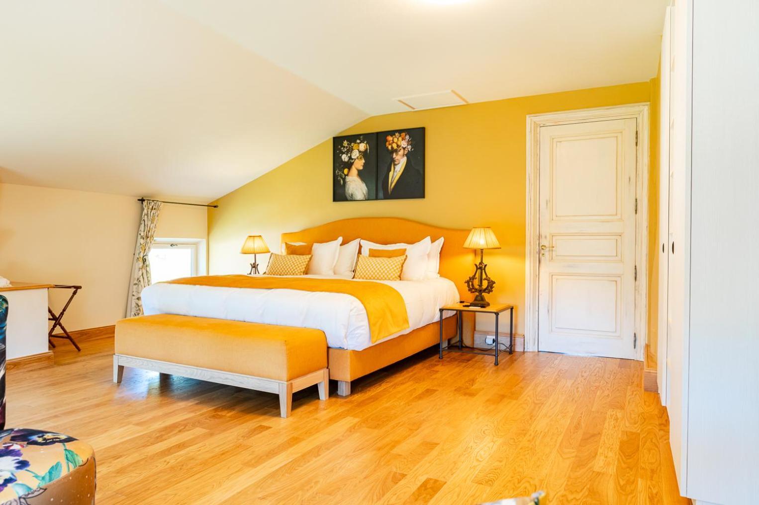Chateau Talaud Loriol-du-Comtat Chambre photo